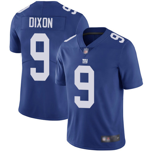 Men New York Giants 9 Riley Dixon Royal Blue Team Color Vapor Untouchable Limited Player Football NFL Jersey
